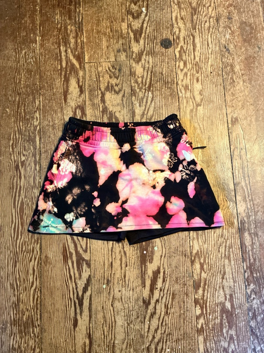 Hand dyed Tie-Dye Skirted Athletic mini Skort